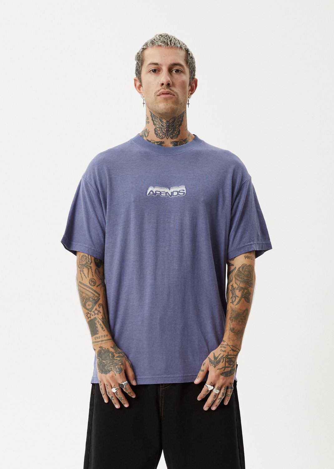 REPEAT ME BOXY FIT TEE - MARLIN