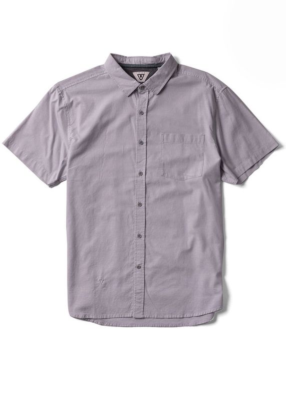 THE BOX ECO SS SHIRT - DUSTY LILAC