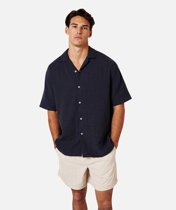 THE SEGURO S/S SHIRT - NAVY OD