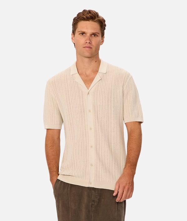 THE WASHED ALESSIO S/S SHIRT - ODSTONE 21