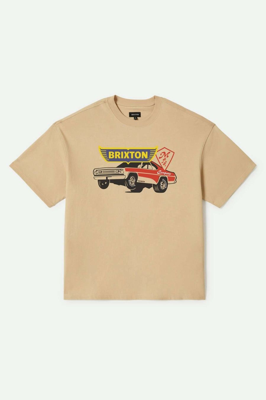 BARONA HW RELAXED TEE - CREAM CLASSIC WASH