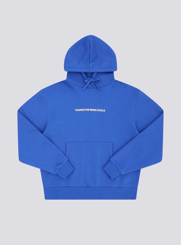 THANKS HOOD - CYBER BLUE