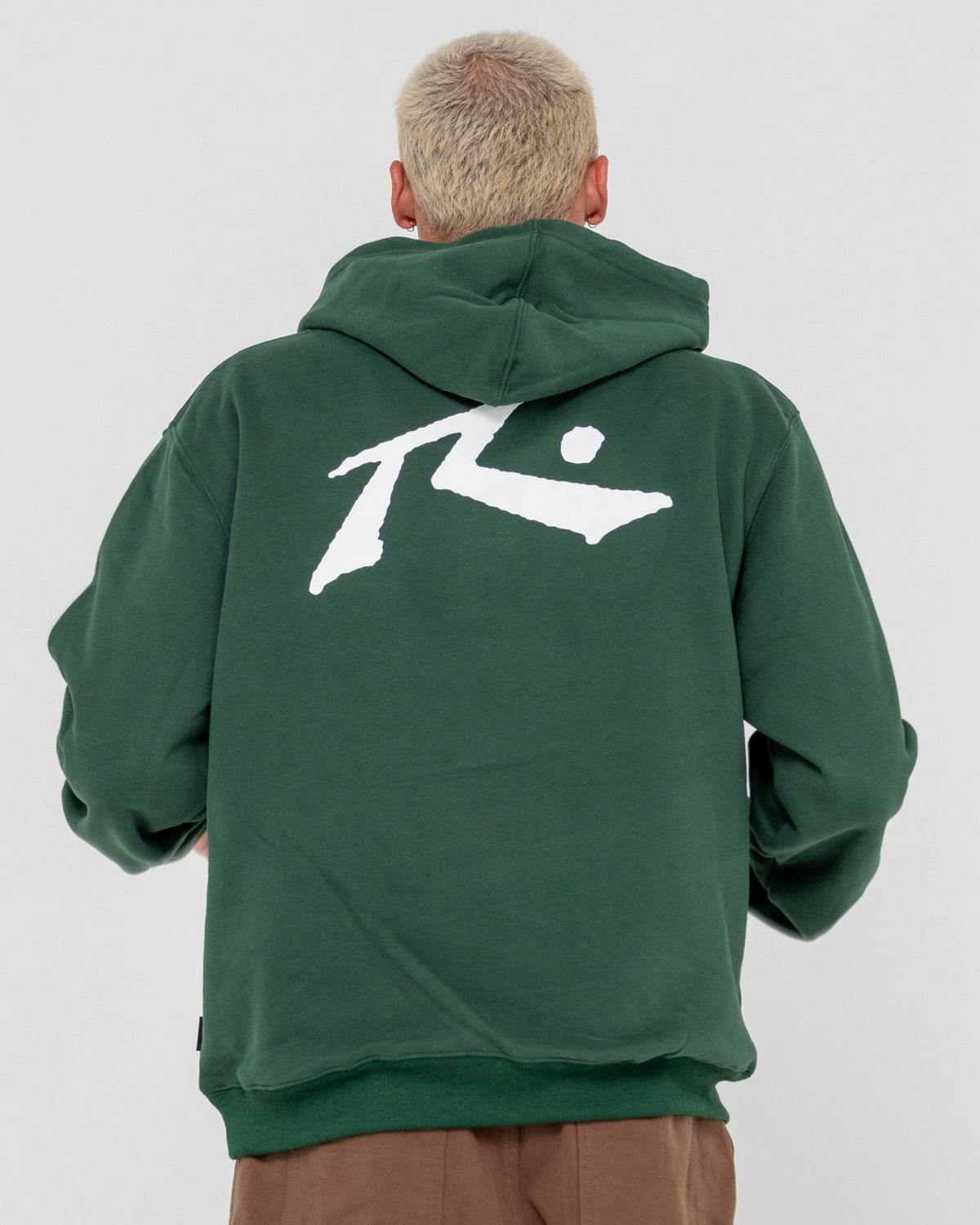 COMPETITION HOODED FLEECE - GREEN