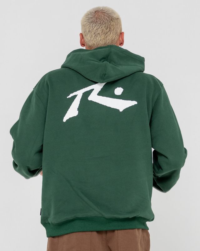 COMPETITION HOODED FLEECE - GREEN
