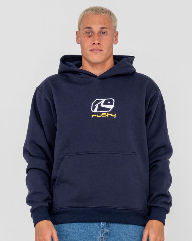 BOLT BLITZ HOODED FLEECE - BLUE