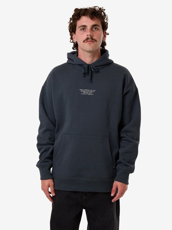 NEW ISSUE SLOUCH PULL ON HOOD - PETROL