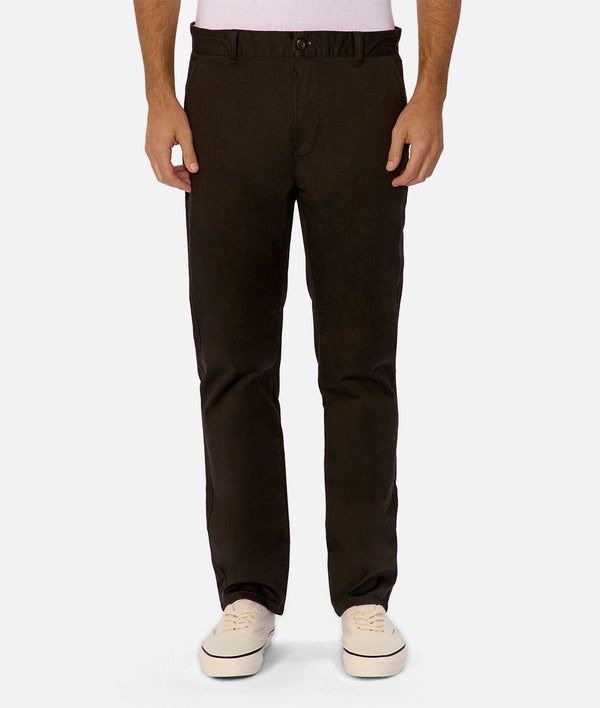 THE REGULAR CHINO PANT - DARK BROWN