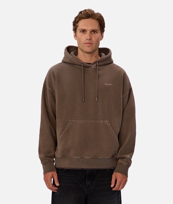 THE NEW DEL SUR WASHED HOOD -  MOCHA 25