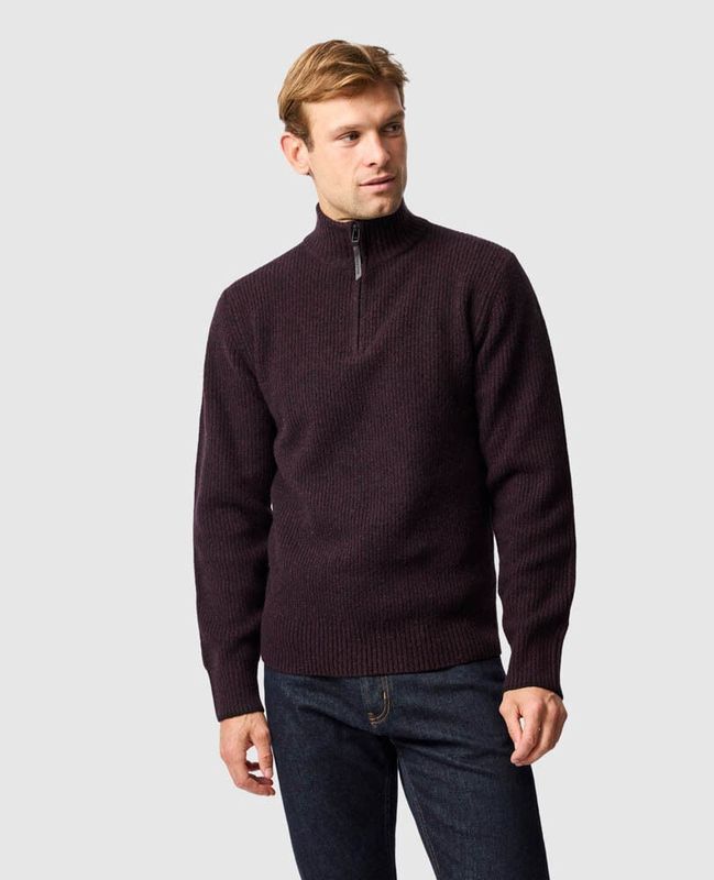 ROBBIES ROAD KNIT - BLACK FIG