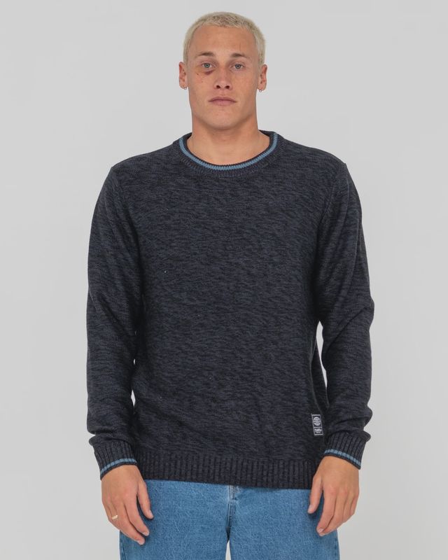 SKYLINER TIPPED CREW - CARBON