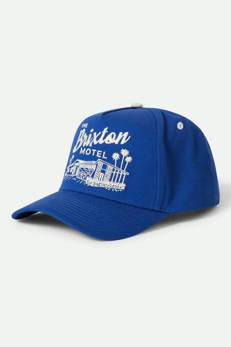 BRIXTON MOTEL C HP SNAPACK - ELECTRIC BLUE