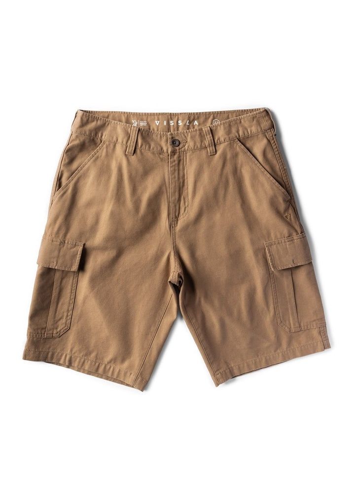 COUNTY CARGO TWILL 21&quot; WALKSHORT  - DARK KHAKI