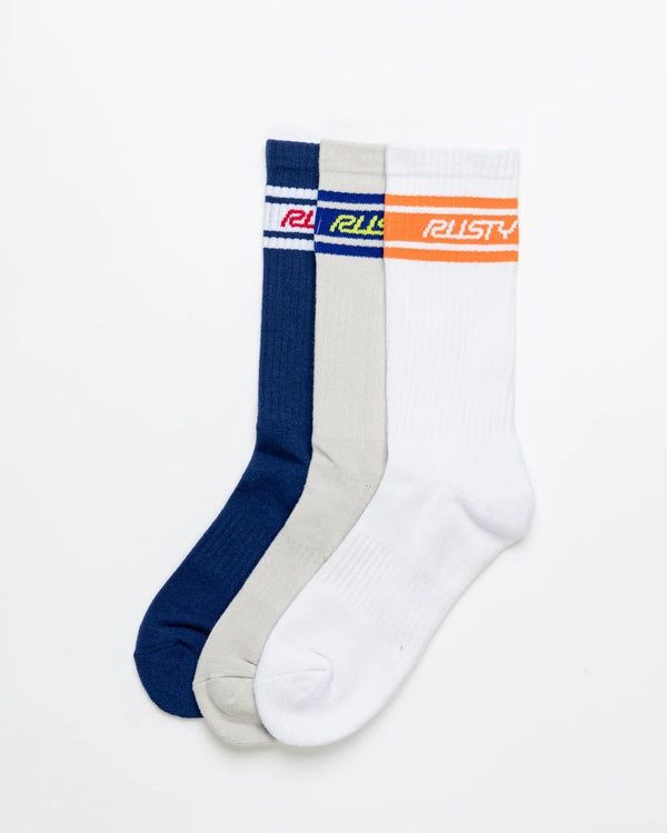 PIT CREW MID CALF SOCK - MULTI