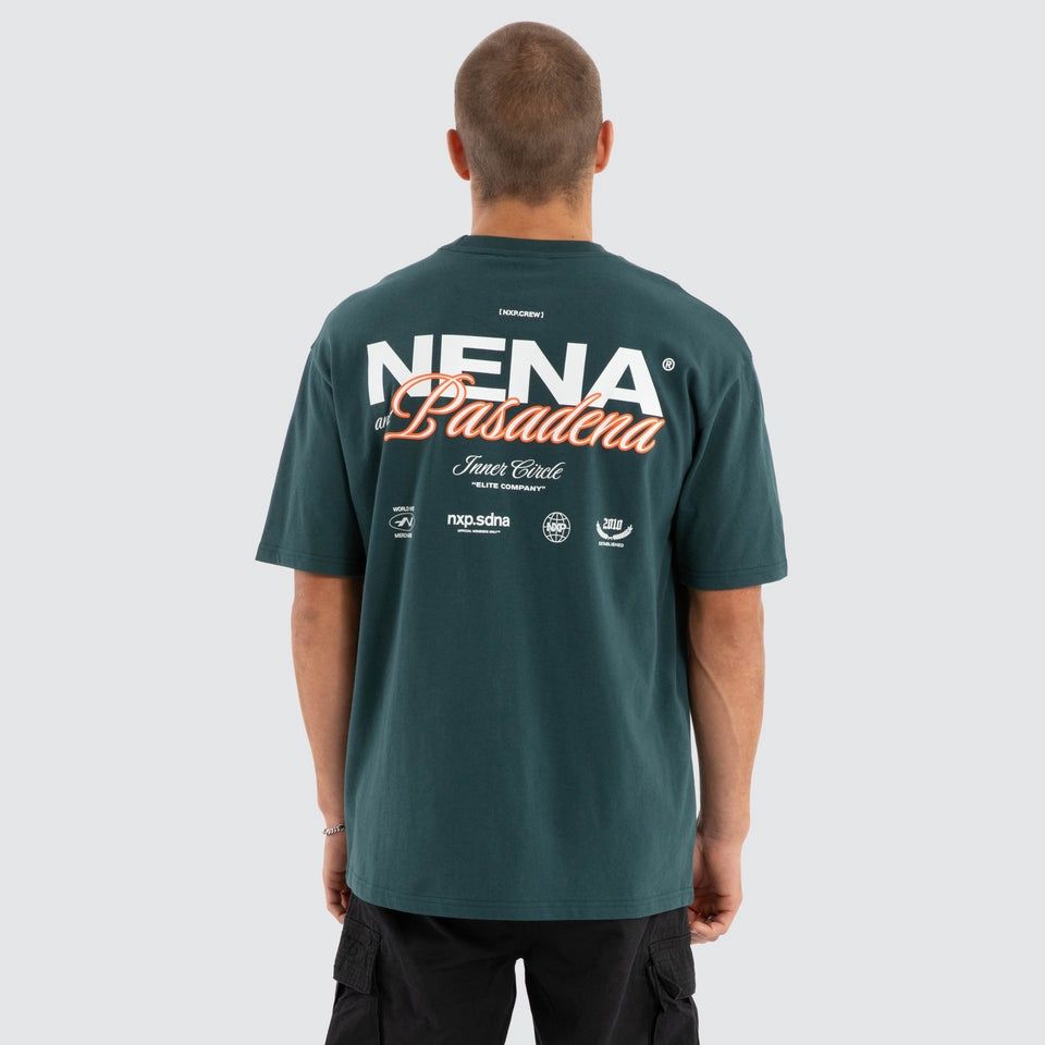 ARTILLERY BOX FIT TEE - SEA MOSS