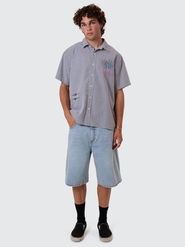 SLACKERS DENIM SHORT - DUSK