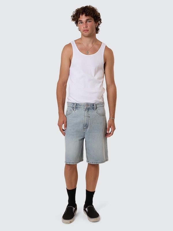 SLACKER DENIM SHORT - DUSK