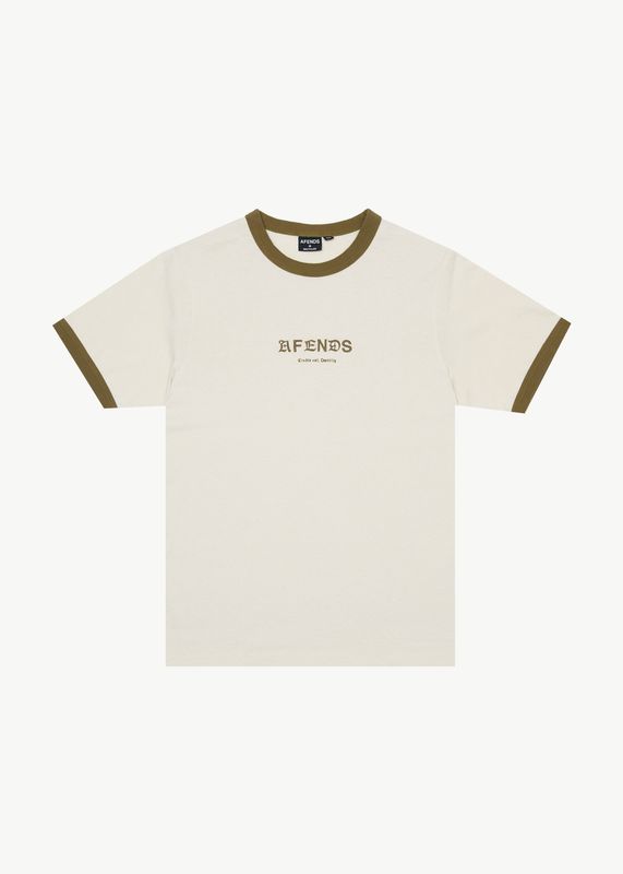 MIX UP RINGER TEE - MOONBEAM