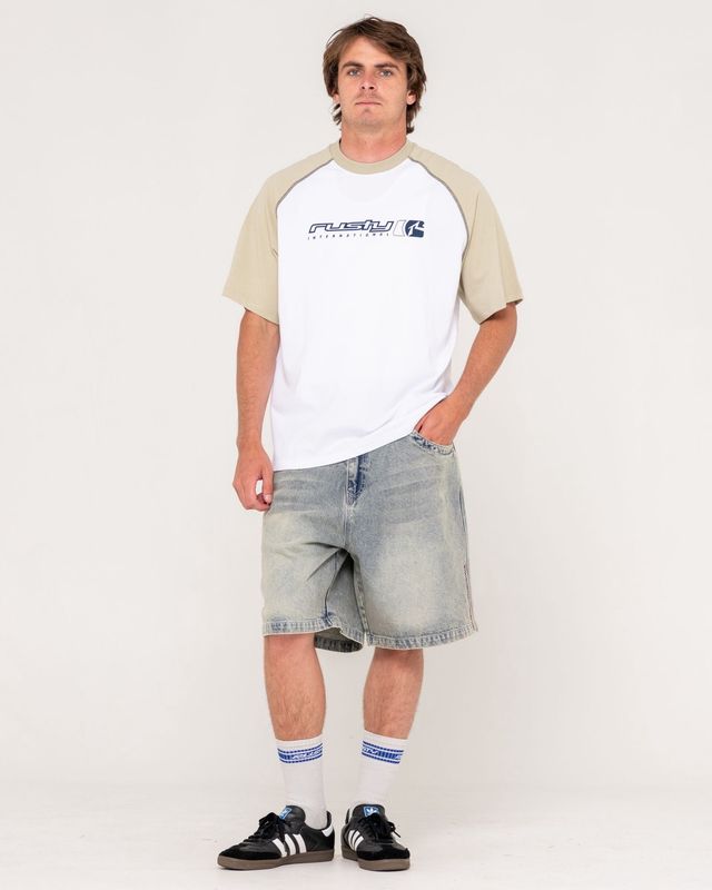 INCOGNITO SHORT SLEEVE TEE - WHITE