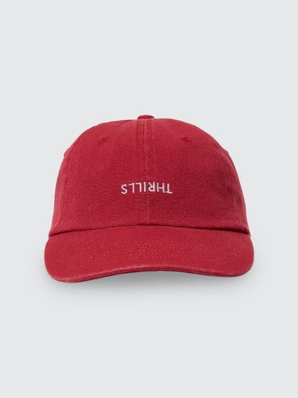 MINIMAL THRILLS 6 PANEL CAP - REDWOOD