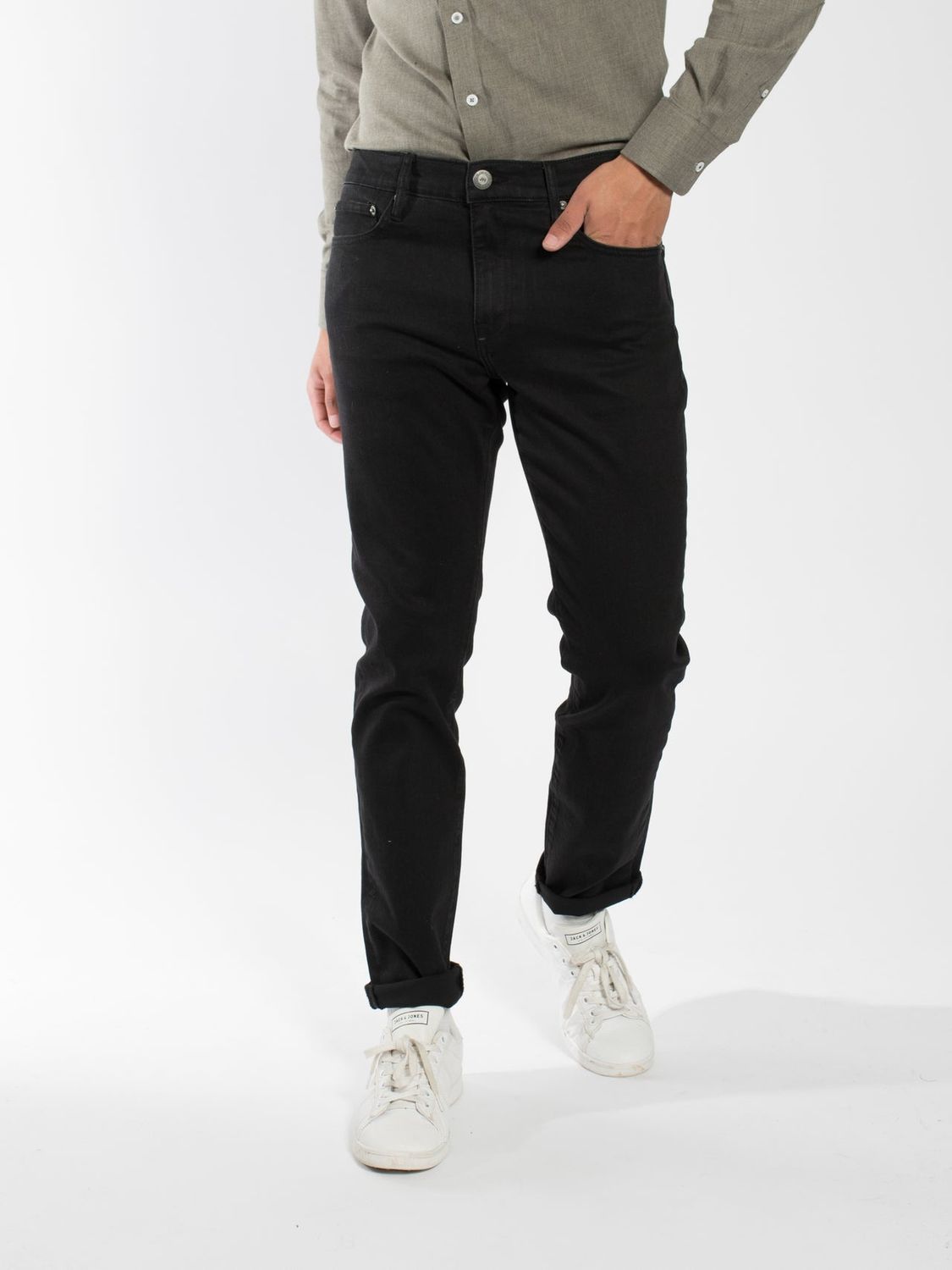 DENIM JEANS- BLACK
