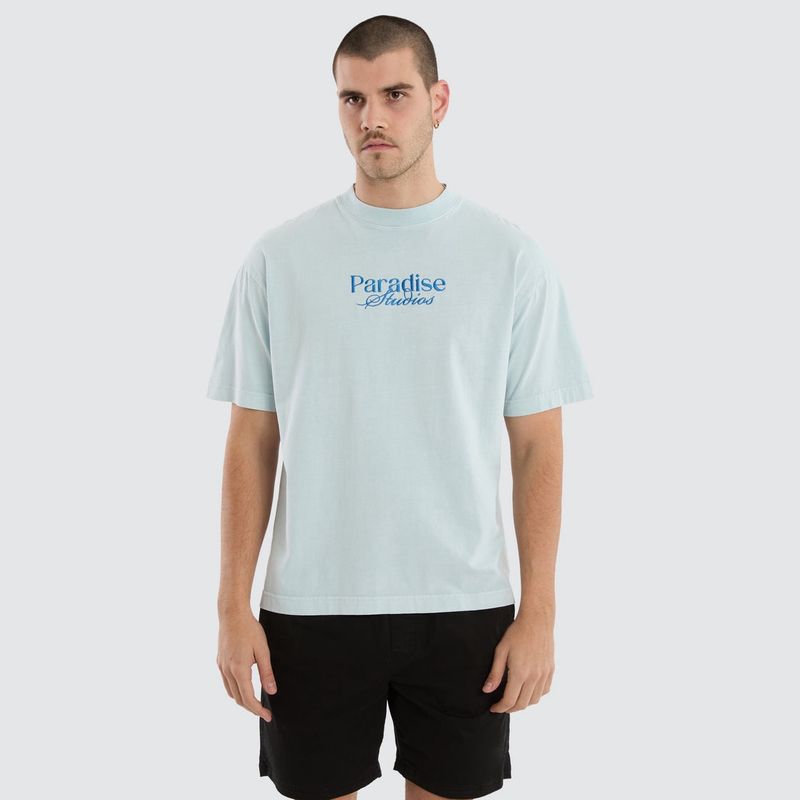 MERCH STREET TEE - BABY BLUE