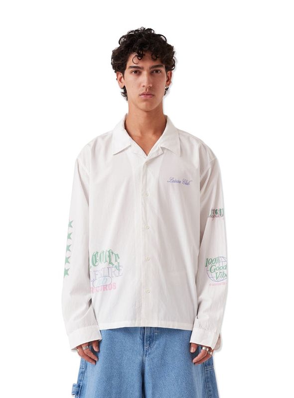 MEDLEY LS SHIRT -WHITE