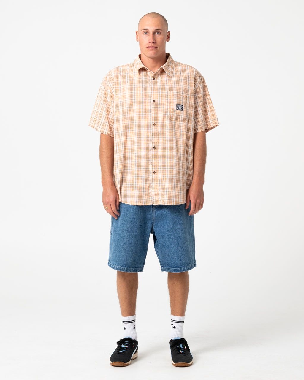 FLIP DADDY TAPELESS JORT - MIDDY BLUE