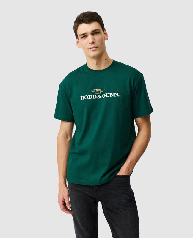 THE PEAKS LOGO  TEE - FOREST