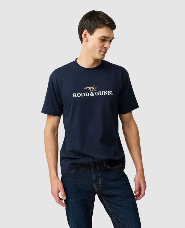 THE PEAKS LOGO TEE - MIDNIGHT