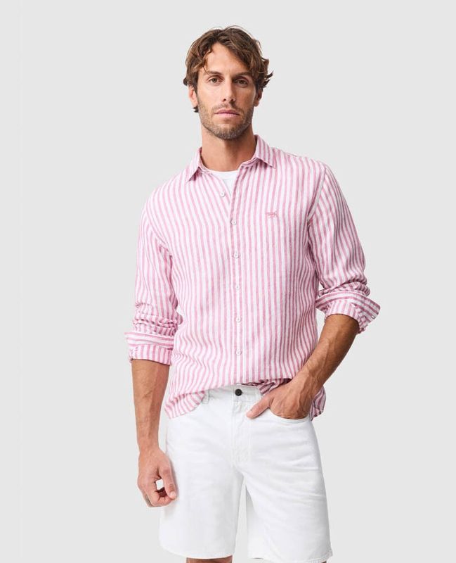 SEADOWN SPORTSFIT SHIRT - ROSEWATER