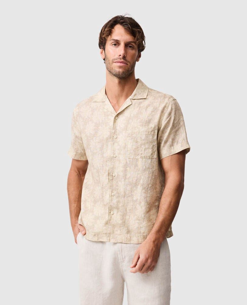 ARTHURS POINT SS SHIRT -NATURAL