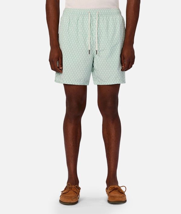 THE ARUBA SWIM SHORT - MINT COMBO