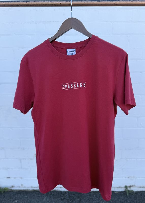 THE PASSAGE S/S TEE - CHERRY
