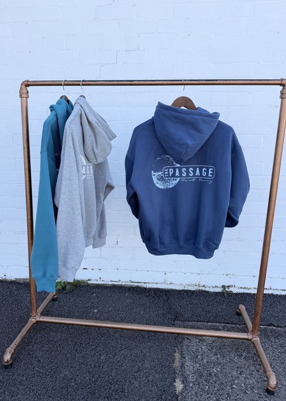 THE PASSAGE HOOD - SLATE BLUE