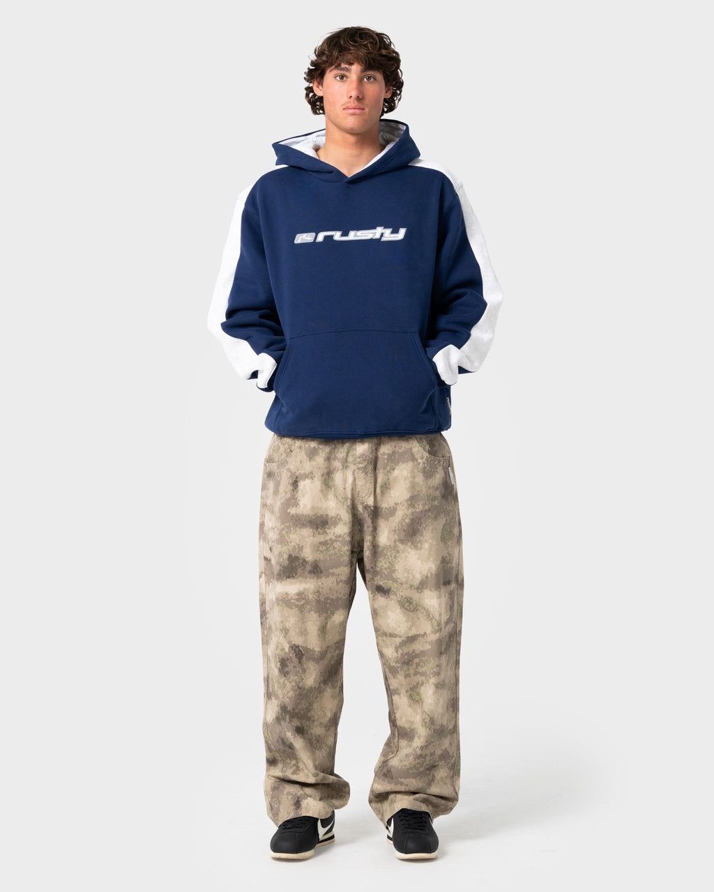 2K SING 2.0 HOODED FLEECE - DARK BLUE