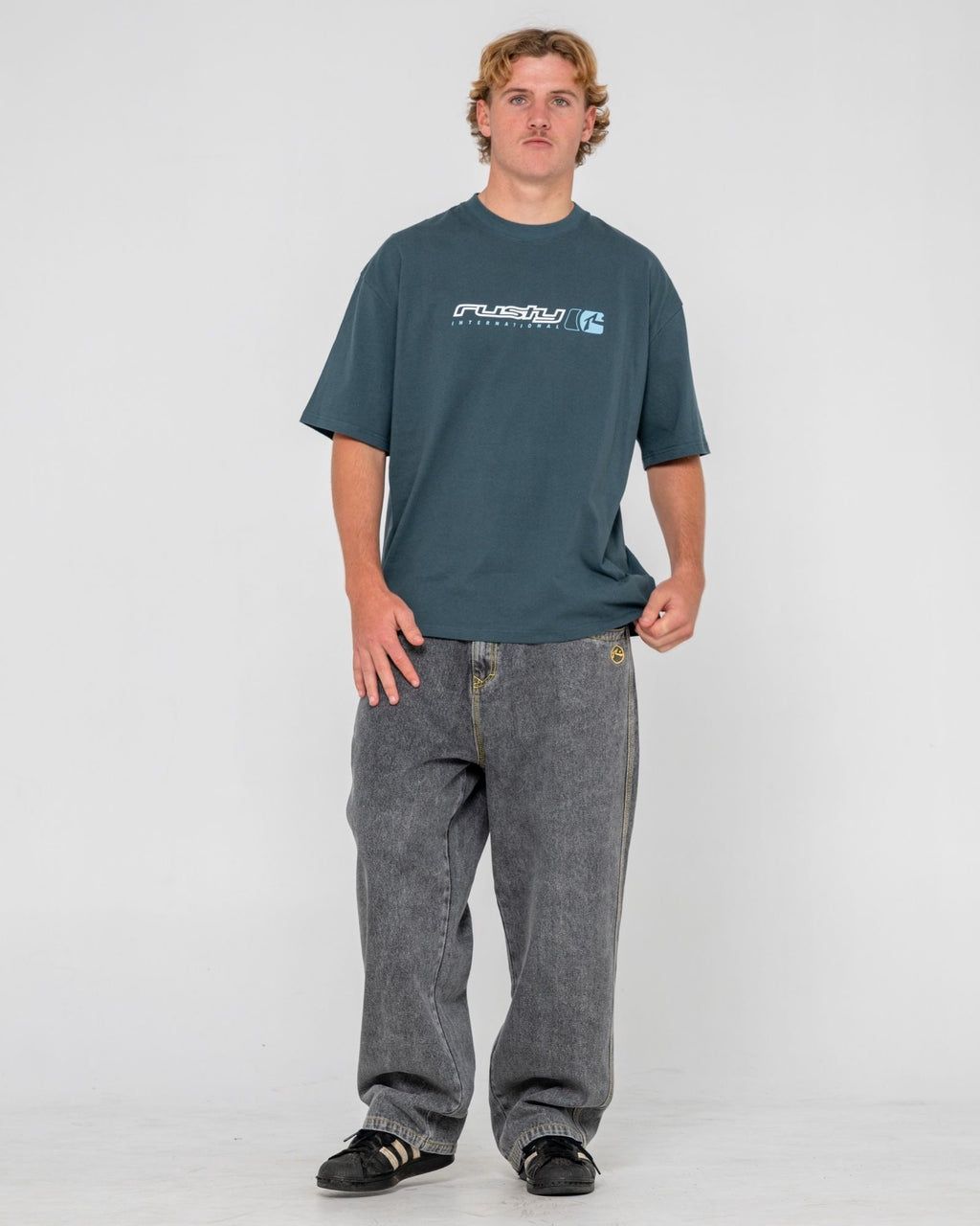 JETSETTER SHORT SLEEVE TEE- DEEP TEAL