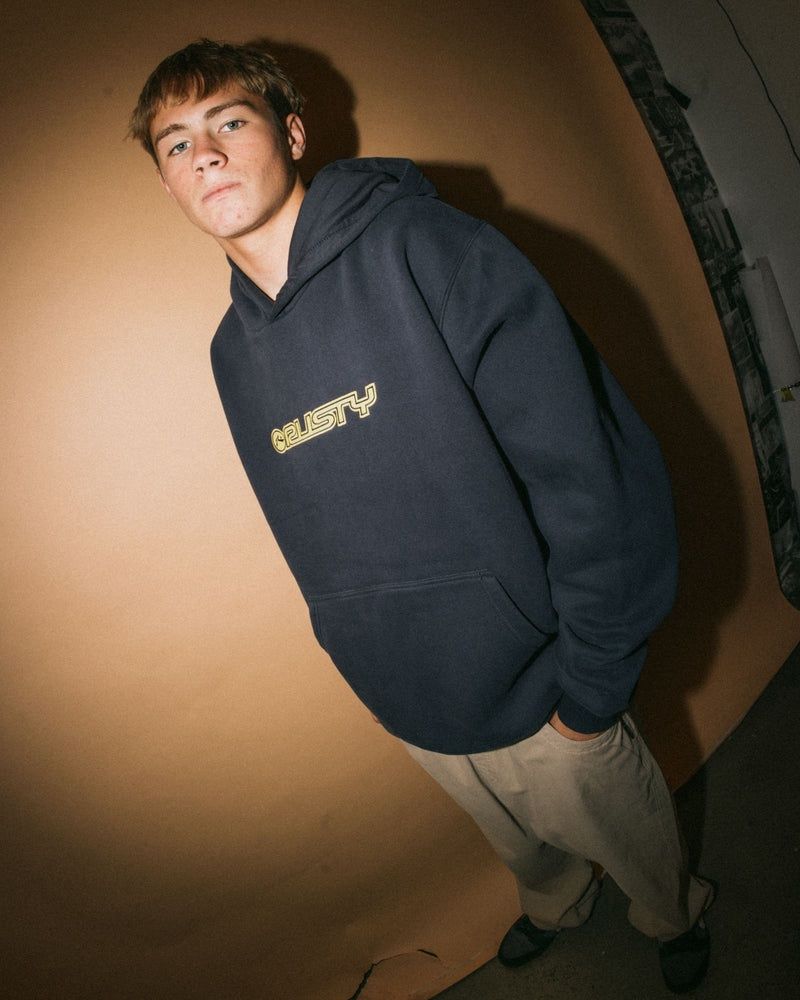 FLIP DADDY 2.0 HOODED FLEECE - NAVY BLUE