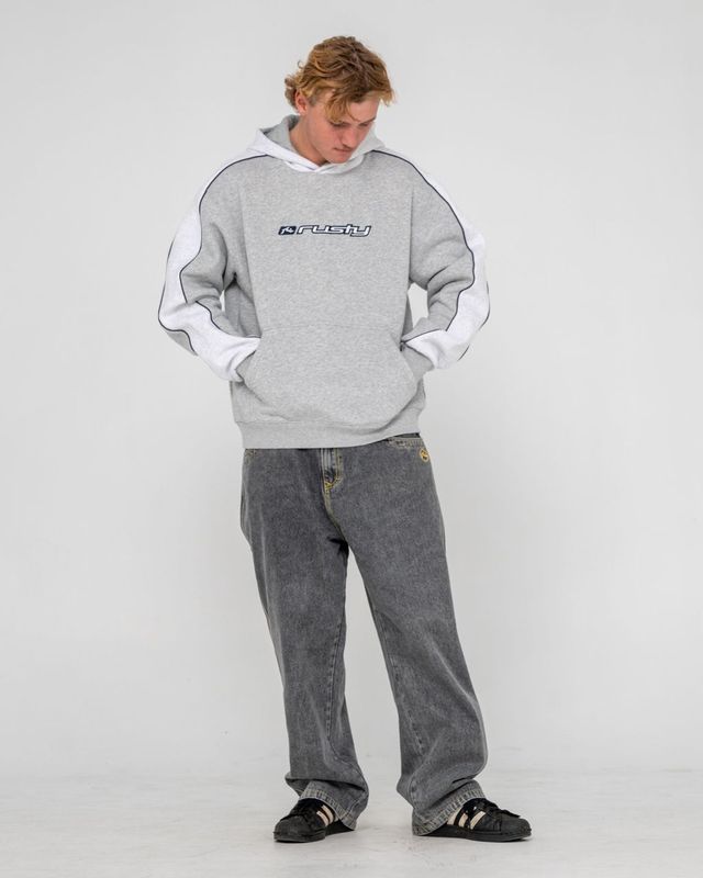 PANELA ANDERSON 2.0 HOODED FLEECE - GREY MARLE