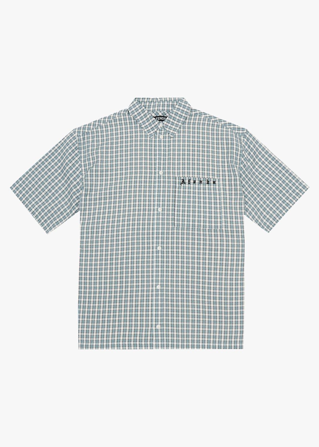 EVANS SHORT SLEEVE SHIRT - OVERCAST CHECK