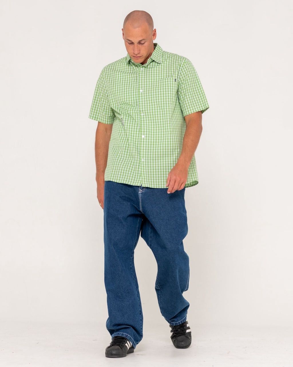 LUCIFER GOT LUCKY S/S SHIRT - GREEN