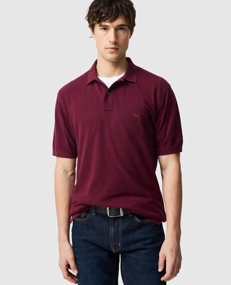 THE GUNN POLO - OXBLOOD