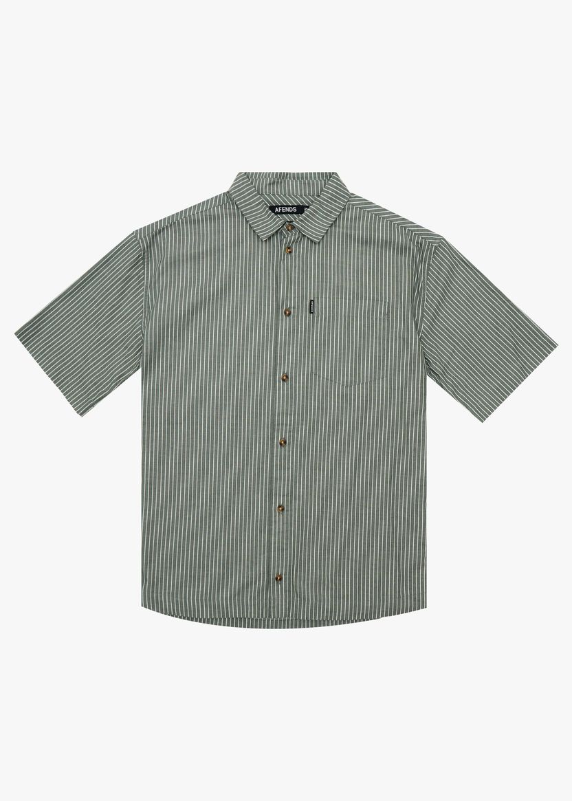 PINNED SHORT SLEEVE SHORT - SYCAMORE STRIPE