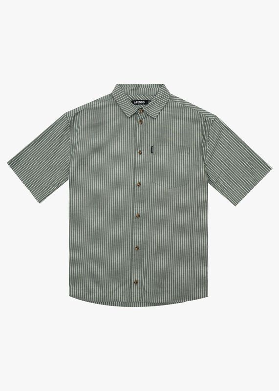 PINNED SHORT SLEEVE SHORT - SYCAMORE STRIPE