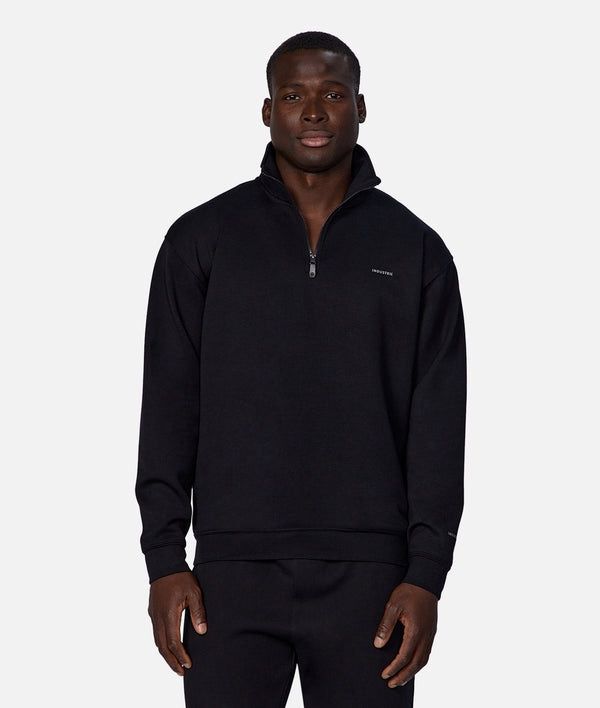 THE TECH STAUNTON TRACK TOP - SOLID BLACK