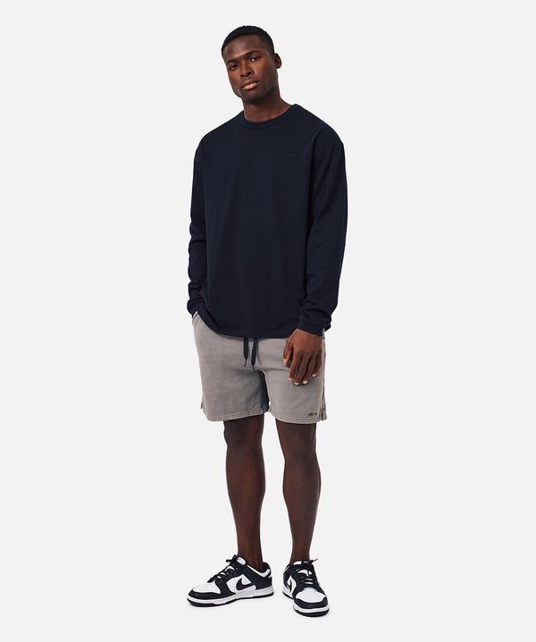 THE DEL SUR LONG SLEEVE TEE - BLACK