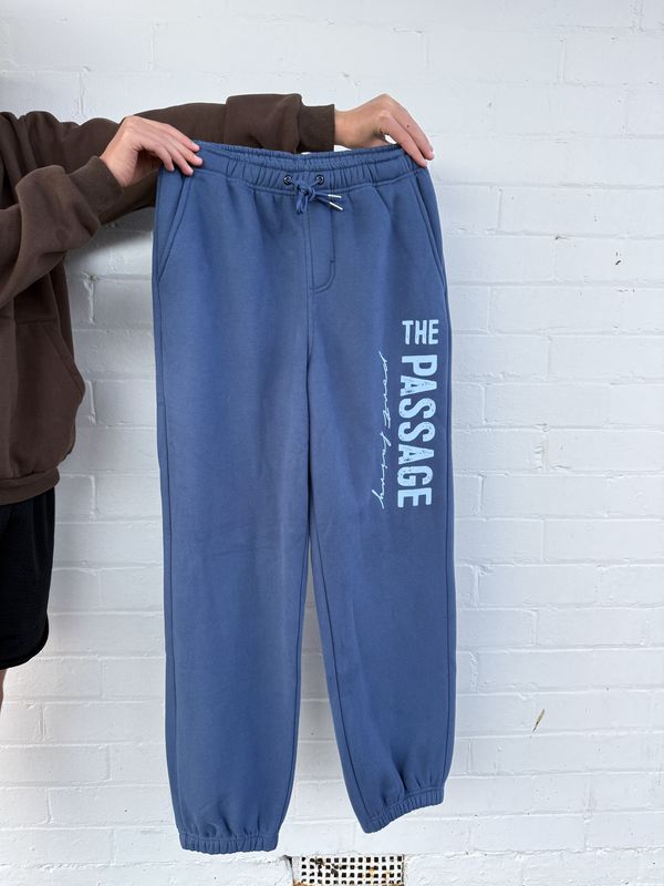 THE PASSAGE TRACK PANT - SLATE BLUE