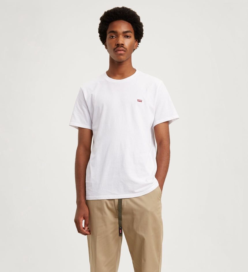 LEVI'S MEN ORIGINAL HOUSEMARK T- SHIRT - WHITE