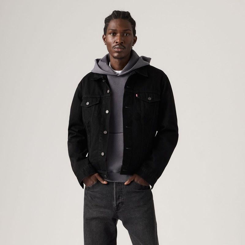 LEVI'S MEN'S TRUCKER JACKET - BERK NIGHT T