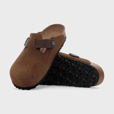 BOSTON DARK TEA OILED / SUEDE LEATHER