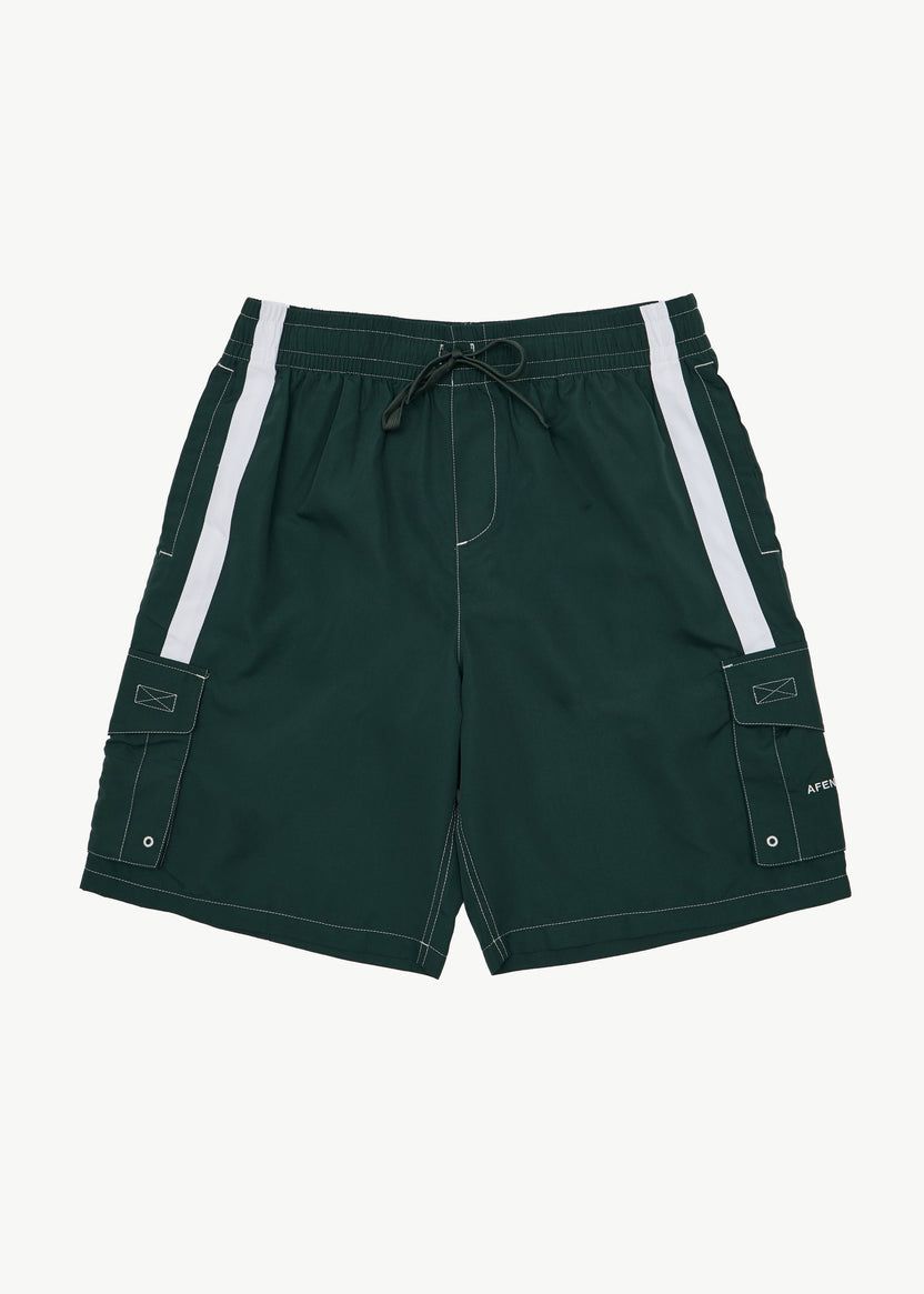 HOUSE RELATED CARGO SWIM SHORT - PINE
